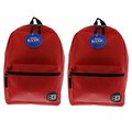 Bazic Basic Backpack, 16", Red, PK2 1032